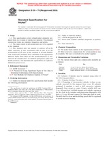 UNGÜLTIG ASTM B39-79(2004) 1.5.2004 Ansicht