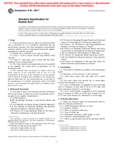 UNGÜLTIG ASTM B69-98ae2 10.11.2001 Ansicht