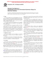 UNGÜLTIG ASTM B78-90(2007) 1.5.2007 Ansicht