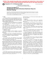 UNGÜLTIG ASTM B78-90(1995)e1 1.1.2001 Ansicht