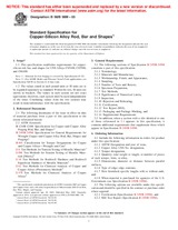 UNGÜLTIG ASTM B98/B98M-03 10.4.2003 Ansicht