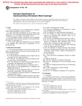 UNGÜLTIG ASTM B108-99 10.12.2001 Ansicht
