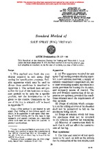 UNGÜLTIG ASTM B117-64 1.1.1900 Ansicht