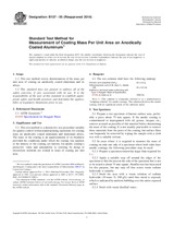 UNGÜLTIG ASTM B137-95(2014) 1.11.2014 Ansicht