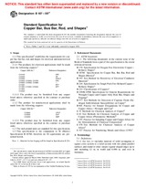UNGÜLTIG ASTM B187-00e1 10.3.2000 Ansicht