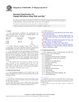 UNGÜLTIG ASTM B196/B196M-07(2013)e1 1.4.2013 Ansicht