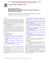 UNGÜLTIG ASTM B200-85(2004) 1.4.2004 Ansicht