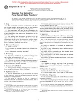 UNGÜLTIG ASTM B213-97 1.1.1997 Ansicht