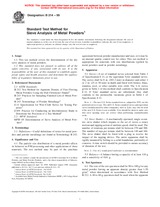 UNGÜLTIG ASTM B214-99 10.4.1999 Ansicht