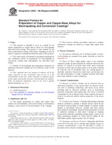 UNGÜLTIG ASTM B281-88(2008) 1.8.2008 Ansicht