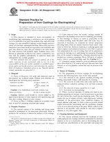 UNGÜLTIG ASTM B320-60(1997) 1.1.1997 Ansicht