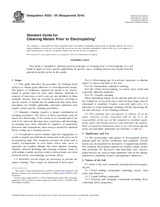 UNGÜLTIG ASTM B322-99(2014) 1.11.2014 Ansicht