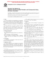UNGÜLTIG ASTM B329-98(2003)e1 10.4.2003 Ansicht