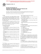 UNGÜLTIG ASTM B363-03 10.5.2003 Ansicht