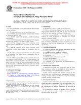 UNGÜLTIG ASTM B365-98(2004) 1.5.2004 Ansicht