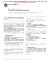 UNGÜLTIG ASTM B367-05 1.6.2005 Ansicht