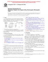 UNGÜLTIG ASTM B372-97(2003) 1.10.2003 Ansicht