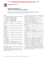 UNGÜLTIG ASTM B381-05 1.1.2005 Ansicht