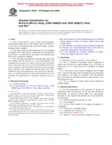 UNGÜLTIG ASTM B425-99(2009) 1.10.2009 Ansicht