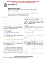 UNGÜLTIG ASTM B428-09 1.4.2009 Ansicht