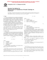 UNGÜLTIG ASTM B457-67(2003) 10.11.1998 Ansicht