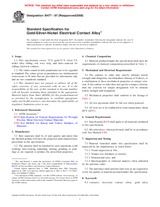 UNGÜLTIG ASTM B477-97(2008) 1.5.2008 Ansicht