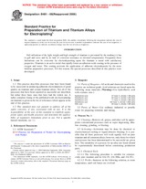 UNGÜLTIG ASTM B481-68(2008) 1.8.2008 Ansicht