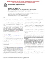 UNGÜLTIG ASTM B487-85(2007) 1.3.2007 Ansicht