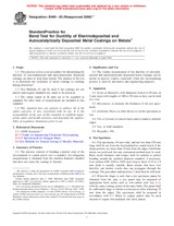 UNGÜLTIG ASTM B489-85(2008)e1 1.4.2008 Ansicht