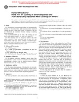 UNGÜLTIG ASTM B489-85(1998) 1.1.1998 Ansicht