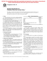 UNGÜLTIG ASTM B540-97 23.9.1999 Ansicht