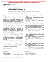 UNGÜLTIG ASTM B545-97 1.1.1997 Ansicht