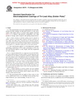 UNGÜLTIG ASTM B579-73(2004) 1.4.2004 Ansicht