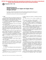 UNGÜLTIG ASTM B601-99A 10.4.2001 Ansicht