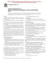 UNGÜLTIG ASTM B621-02 10.10.2002 Ansicht
