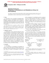UNGÜLTIG ASTM B629-77(2008) 1.8.2008 Ansicht