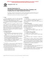 UNGÜLTIG ASTM B637-03 10.6.2003 Ansicht