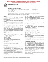 UNGÜLTIG ASTM B673-04 1.10.2004 Ansicht