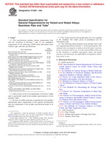 UNGÜLTIG ASTM B829-04a 1.10.2004 Ansicht
