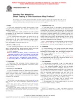 UNGÜLTIG ASTM B831-05 1.4.2005 Ansicht