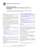 UNGÜLTIG ASTM B892-10(2015) 1.5.2015 Ansicht