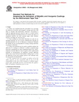 UNGÜLTIG ASTM B905-00(2005) 1.6.2005 Ansicht
