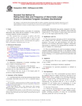 UNGÜLTIG ASTM B930-03(2008) 1.4.2008 Ansicht