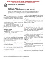 UNGÜLTIG ASTM B946-06(2010) 1.12.2010 Ansicht