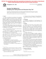 UNGÜLTIG ASTM C67-02b 10.8.2002 Ansicht