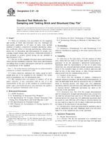 UNGÜLTIG ASTM C67-03 10.1.2003 Ansicht
