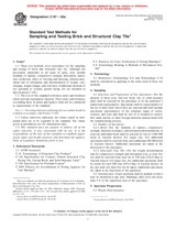 UNGÜLTIG ASTM C67-03a 10.6.2003 Ansicht