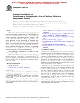 UNGÜLTIG ASTM C88-05 15.7.2005 Ansicht