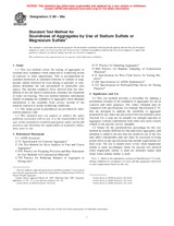 UNGÜLTIG ASTM C88-99a 10.3.1999 Ansicht