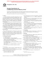 UNGÜLTIG ASTM C90-02a 10.12.2002 Ansicht